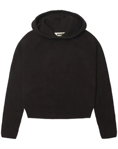 Woodbird - WBEve Knit Hoodie - Brown